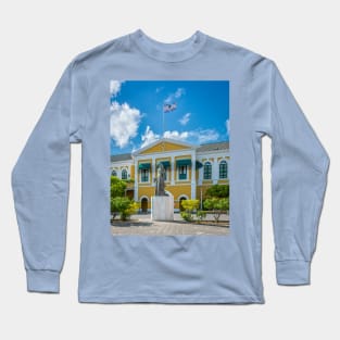 Willemstad Curacao Governor's Palace Long Sleeve T-Shirt